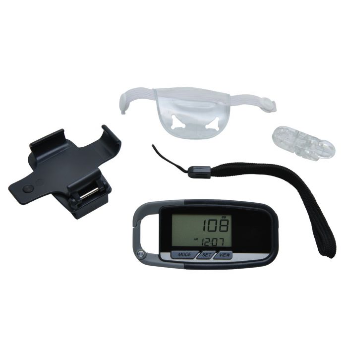 Podomètre 3D pour la marche, étanche, multifonctionnel, sport, comptage des  calories, affichage LCD, équipement de Fitness
