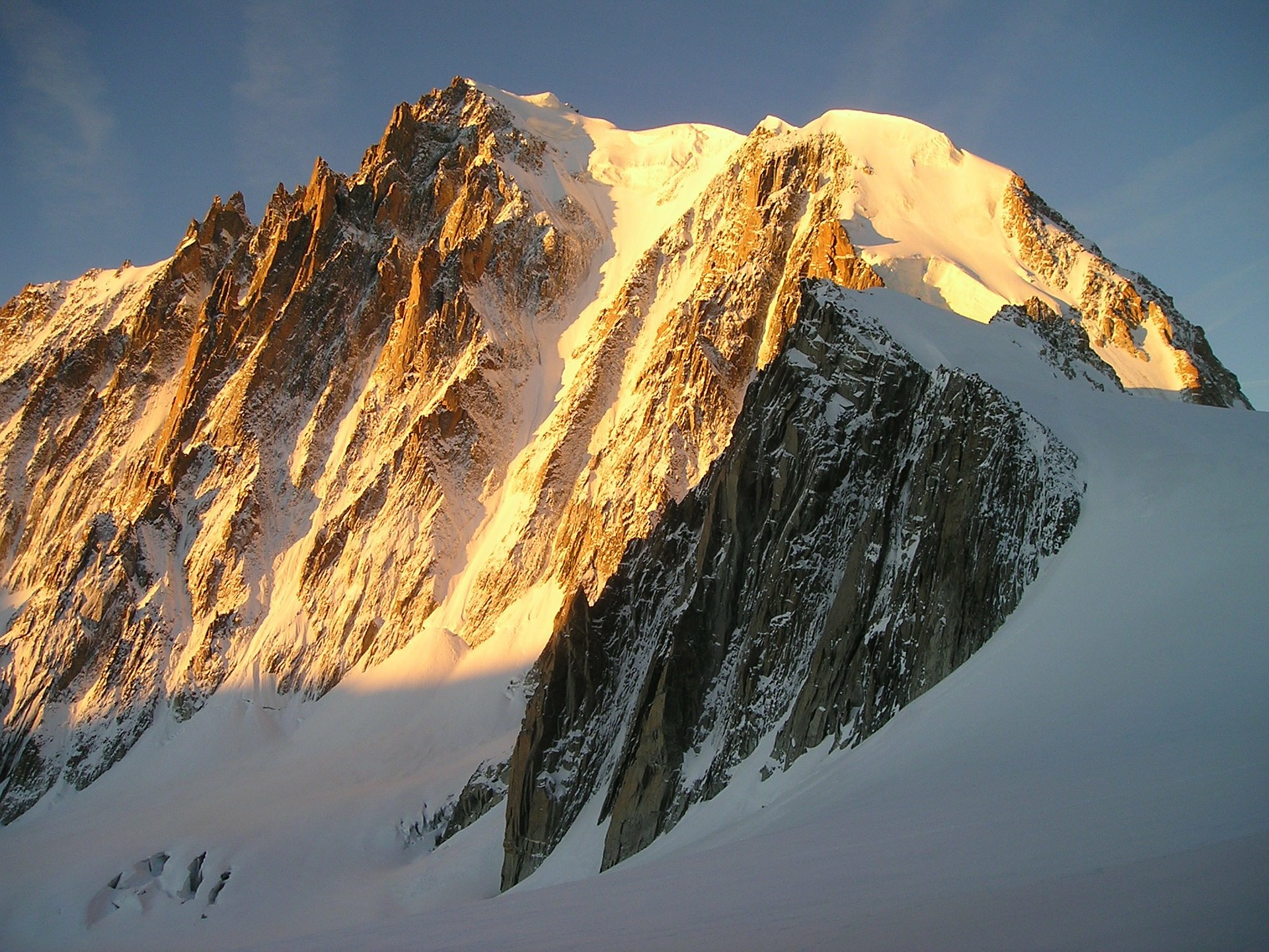 Le mont blanc n'est plus si grand !